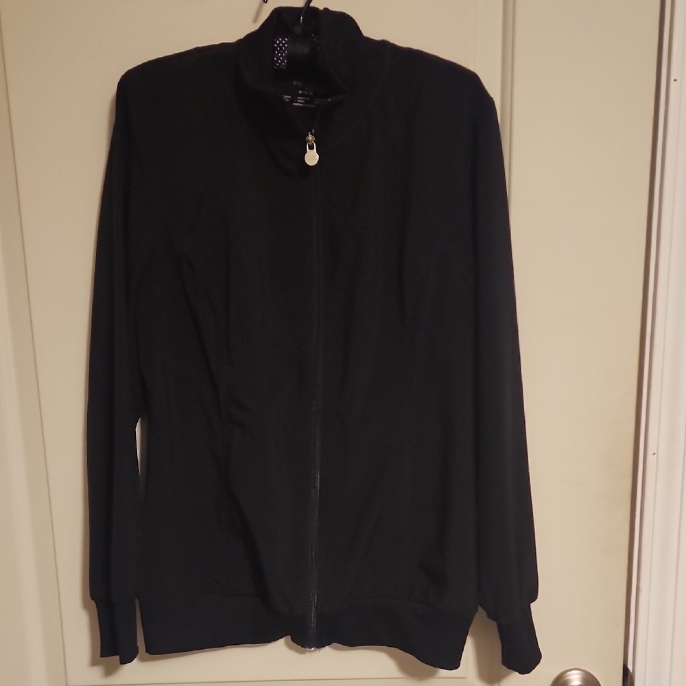 Black Zip-Up Jacket